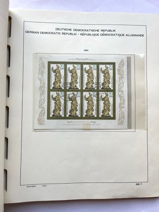 Albúm Sellos DDR  1978/1987