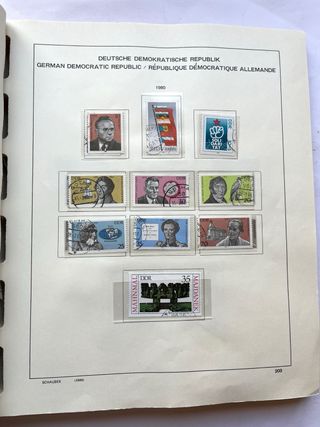 Albúm Sellos DDR  1978/1987