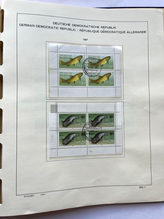 Albúm Sellos DDR  1978/1987