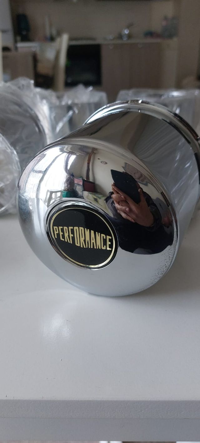 Tuning Set di 4 coprimozzo cromati per fuoristrada