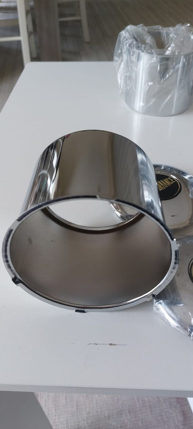 Tuning Set di 4 coprimozzo cromati per fuoristrada