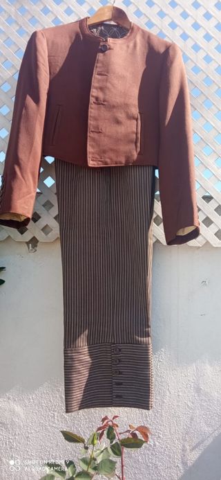 Traje corto flamenco