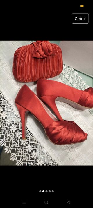 Conjunto fiesta bolso cartera