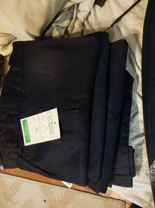 Pantalón azul marino de trabajo