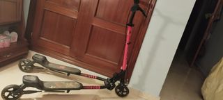 Patinete doble rojo
