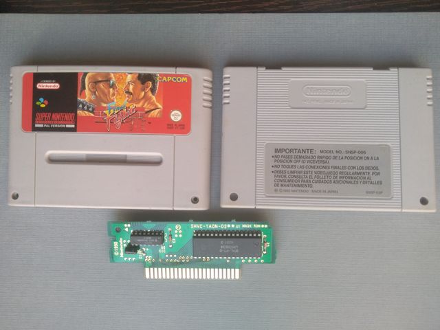 SUPER NINTENDO SNES FINAL FIGHT SOLO CARTUCHO PAL