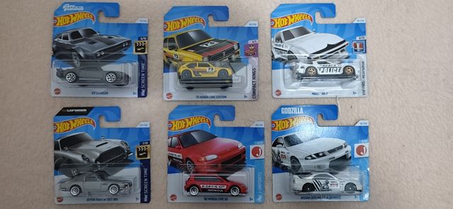 Hot Wheels pack 6