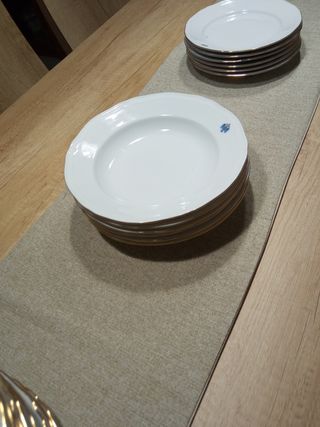 Vajilla de porcelana