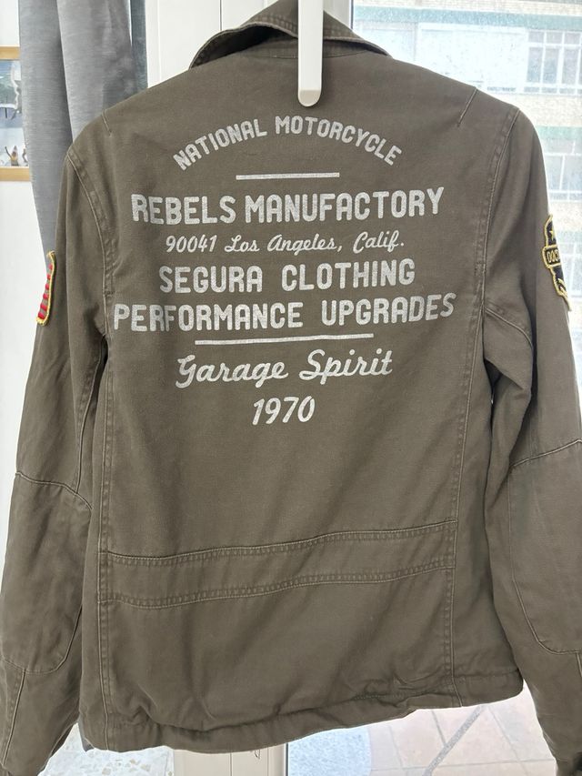 chaqueta motera usa Segura talla S