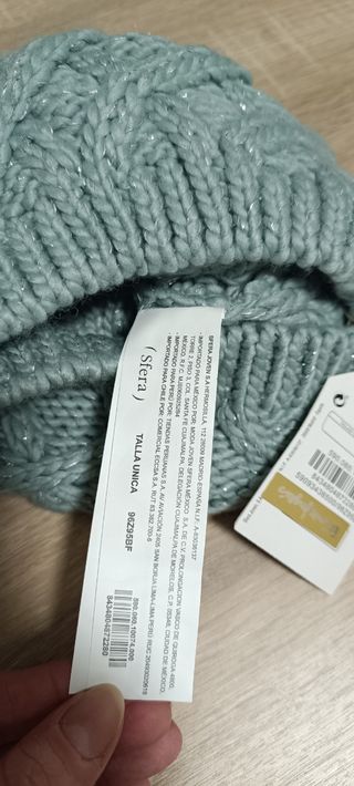Gorro de lana nuevo Sfera 
