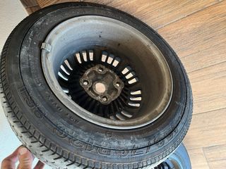 3 llantas 12” abarth, mini clasico, autobianchi...