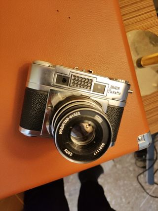 Cámara analógica Braun Paxette  f2.8/50m