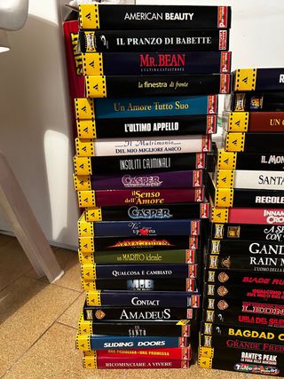 Viseocassette VHS (lotto intero)