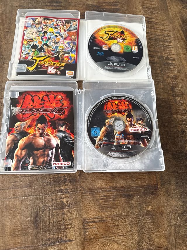 4 juegos lucha ps3 completos pal