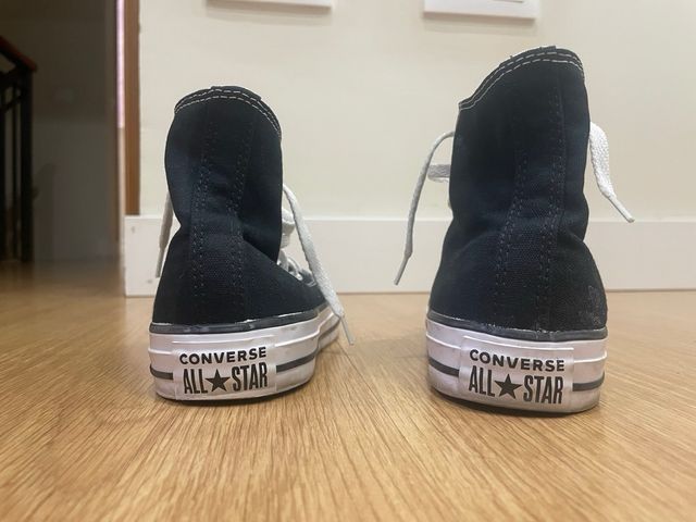 Converse All Star High  Negra bota