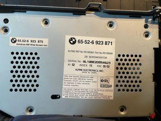 PANTALLA ORIGINAL BMW E46 16:9 