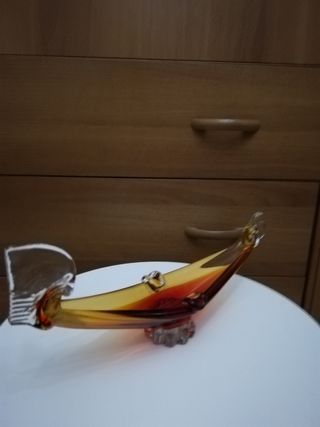 Gondola di vetro di Murano