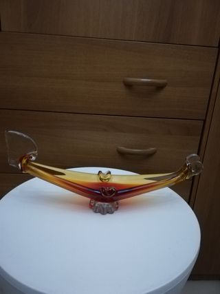 Gondola di vetro di Murano