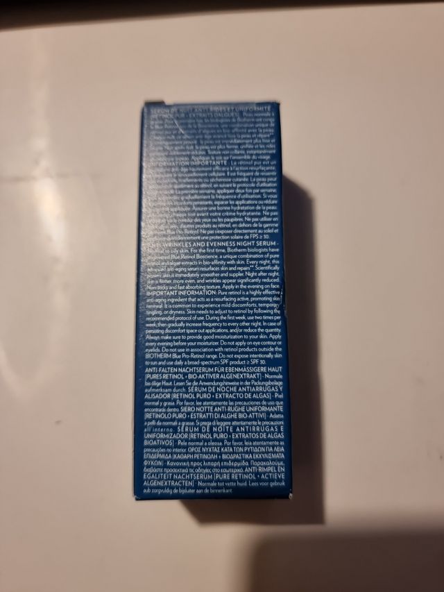 Serum Night Blue retinol Resurface+Repai