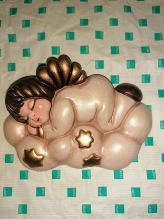Formella Thun Angelo su nuvola da appendere 