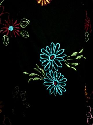 Traje de flamenca bordado 