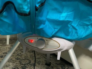 Secadora de ropa portátil por aire caliente