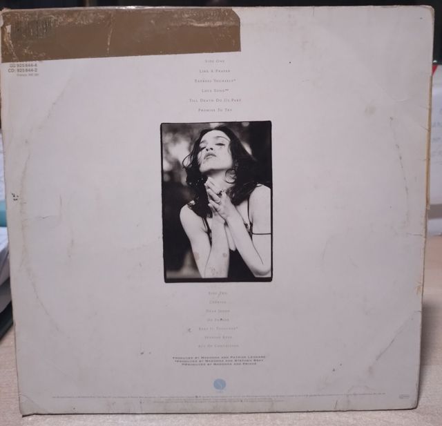 Dos Discos Vinilos de Madonna 