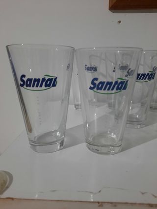 8 bicchieri Santal nuovi