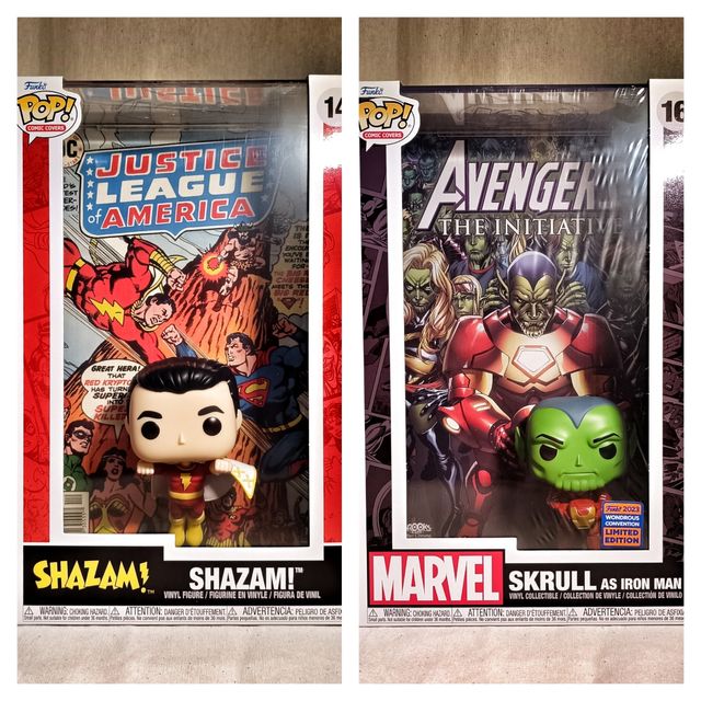 Pack / Conjunto Comic Cover Funko Pop