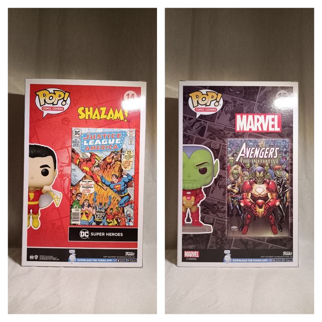 Pack / Conjunto Comic Cover Funko Pop