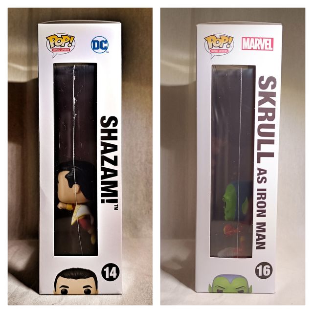 Pack / Conjunto Comic Cover Funko Pop