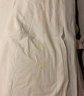 lenzuolo vintagericamato a mano