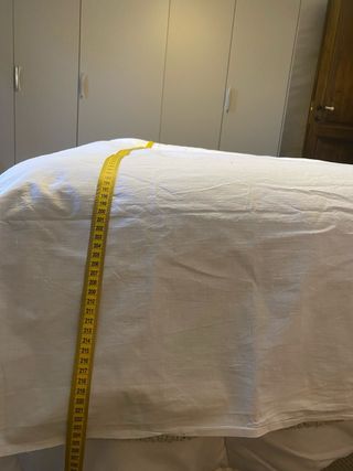 lenzuolo vintage ricamato a mano