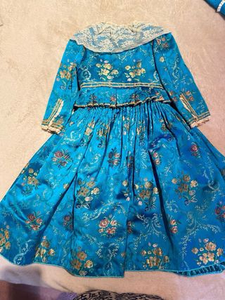 vestido fallera 2-6 años