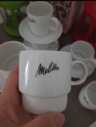 conjunto de chavenas Melitta