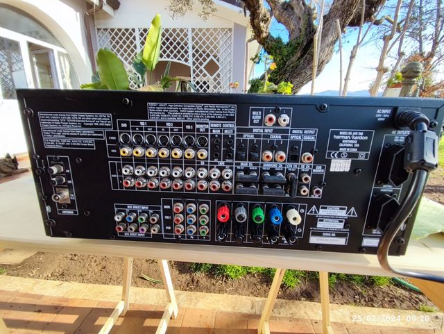 Arman Kardon AVR7500 IL MOSTRO box e manl original