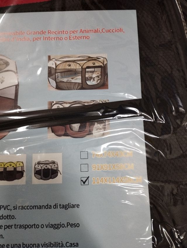 recinto per cani e gatti