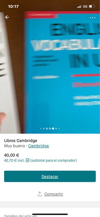 libros ingles cambrig