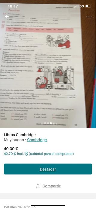 libros ingles cambrig