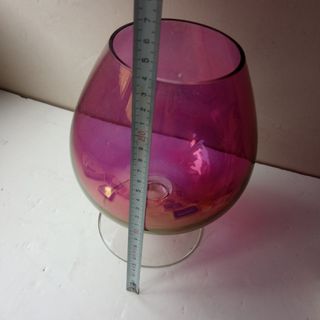 Copa grande de cristal