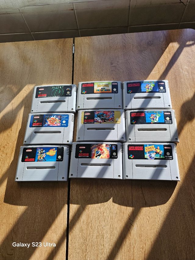 Juegos SÚPER NINTENDO 