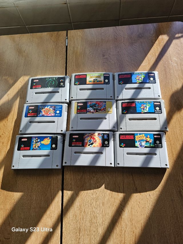 Juegos SÚPER NINTENDO 