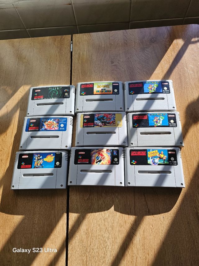 Juegos SÚPER NINTENDO 