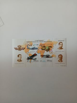 ESPAÑA HOJAS BLOQUE SELLOS NUEVOS