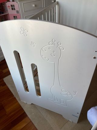 Cuna blanca de madera Micuna