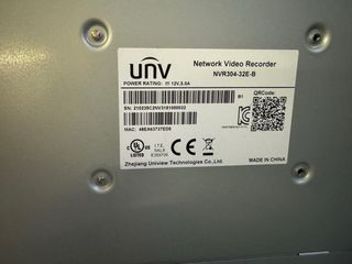 Grabador NVR 32 camaras UNV