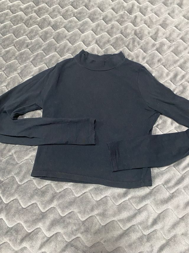 crop top negro S lefties