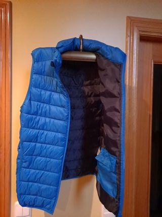 Chaleco ultraligero hombre azul