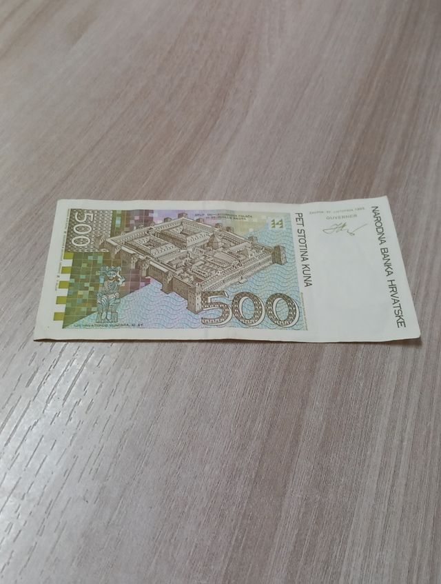 Croazia 500 kune