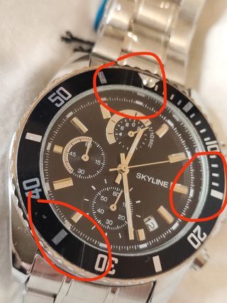 Reloj cronógrafo Skyline 3025 acero